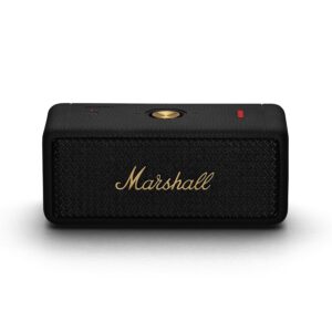 Marshall Emberton II 20 W Wireless Bluetooth Portable Outdoor Speaker (Black & Brass)